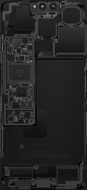 iPhone 15 Pro Schematics – Black | Internals