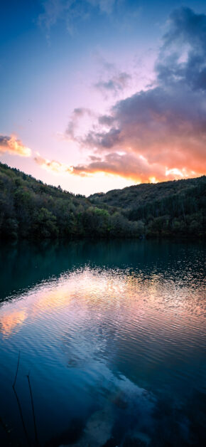 Lake sunset