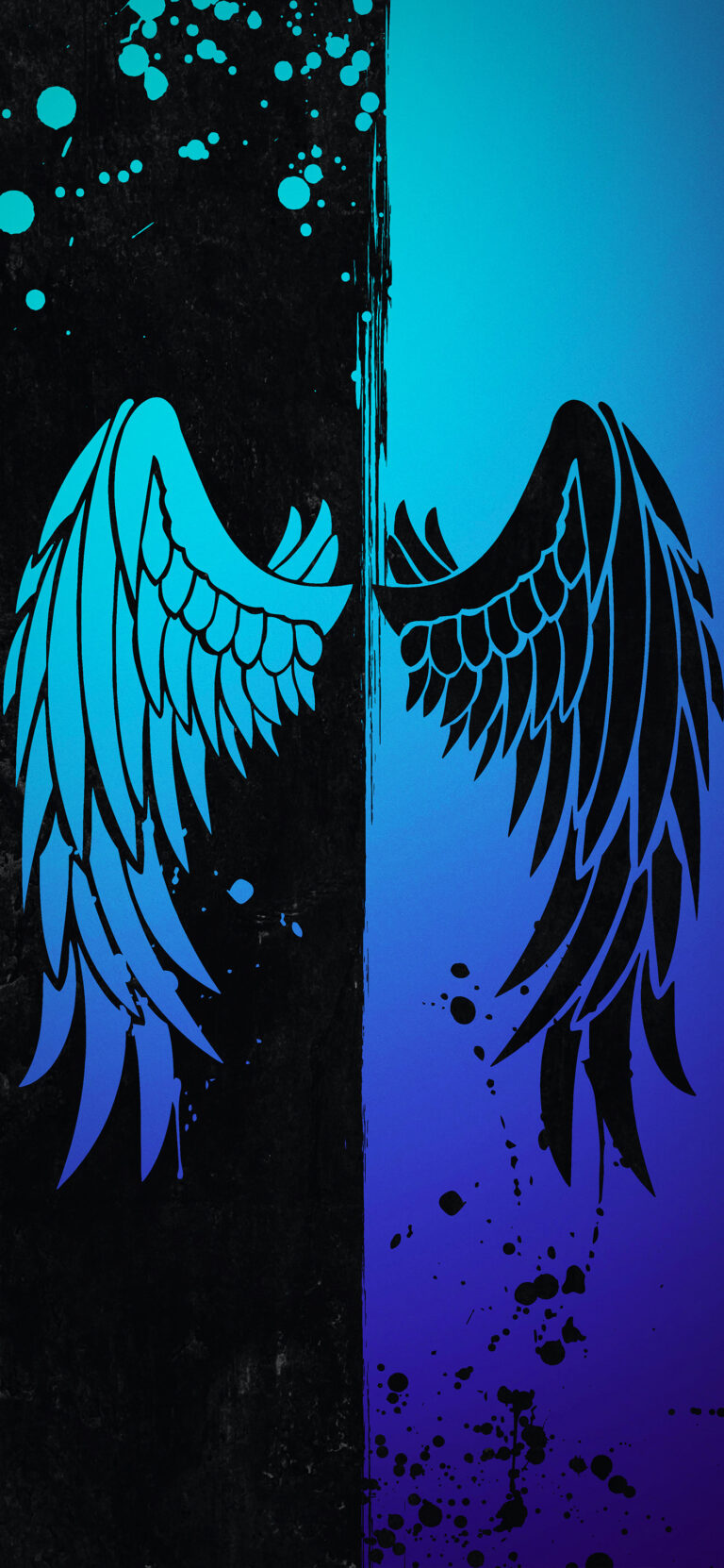 Default wallpaper of Alas (Wings) | DUAL