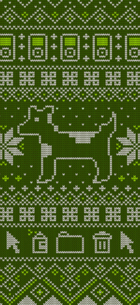 Ugly Christmas Sweater 2023 – Claurs Green