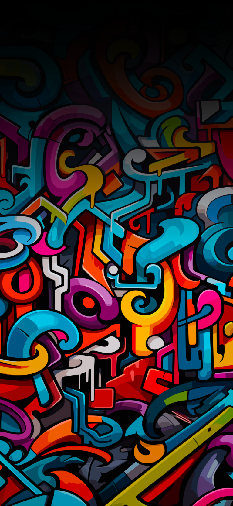 Default wallpaper of Graffiti