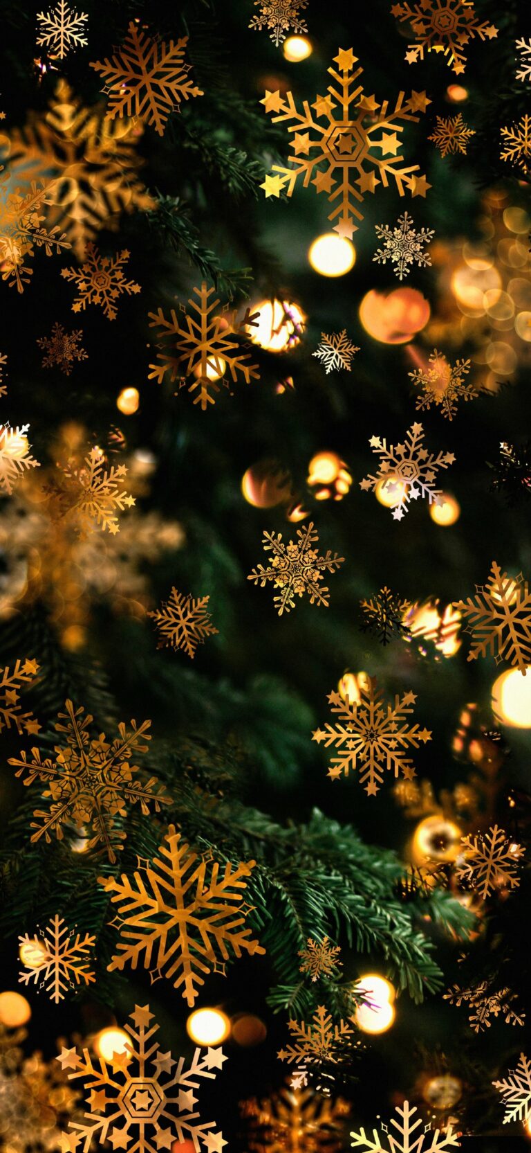 Default wallpaper of Christmas Sparkling