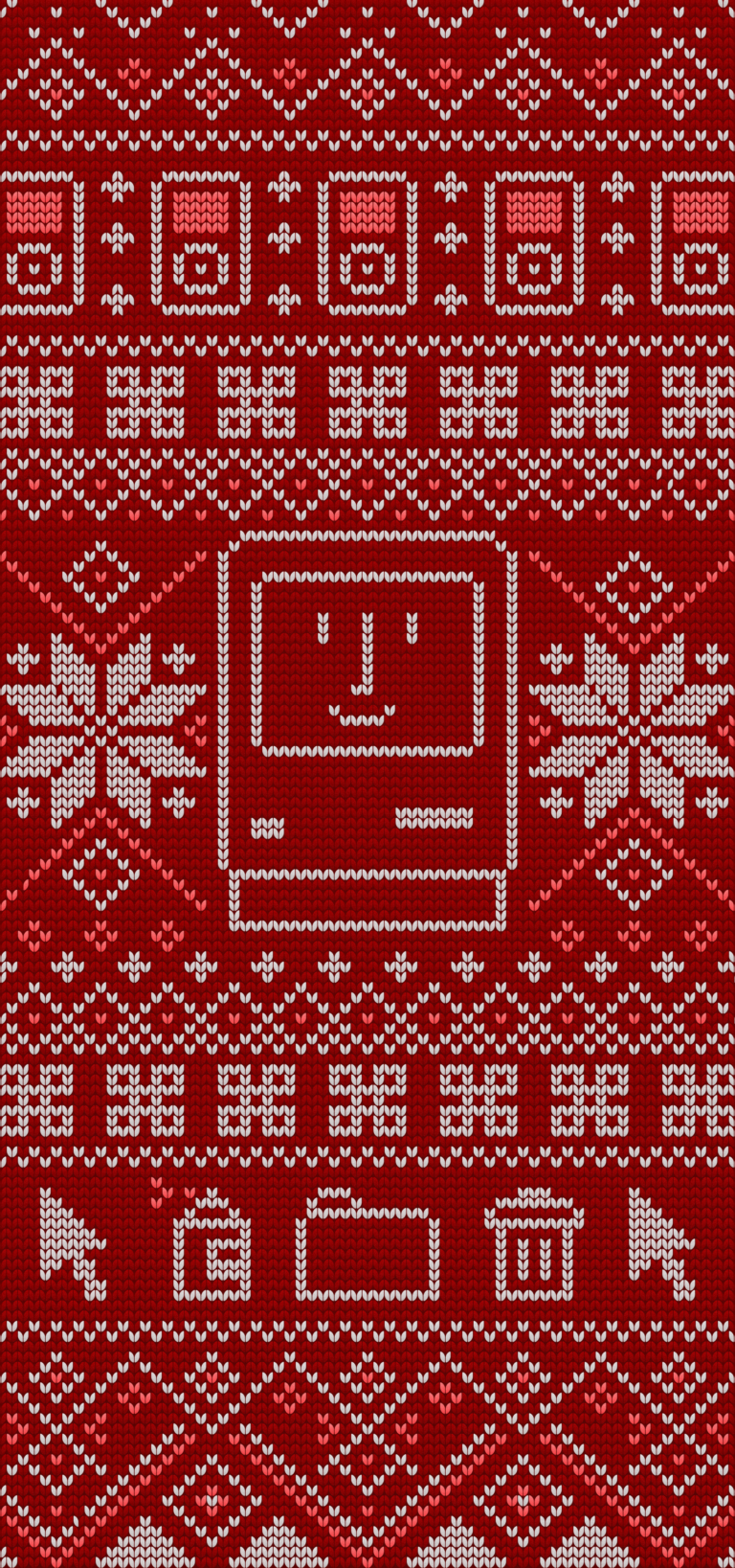 Default wallpaper of Ugly Christmas Sweater 2023 – Red Mac