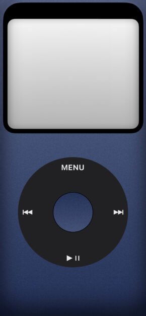 New iPod – Blue