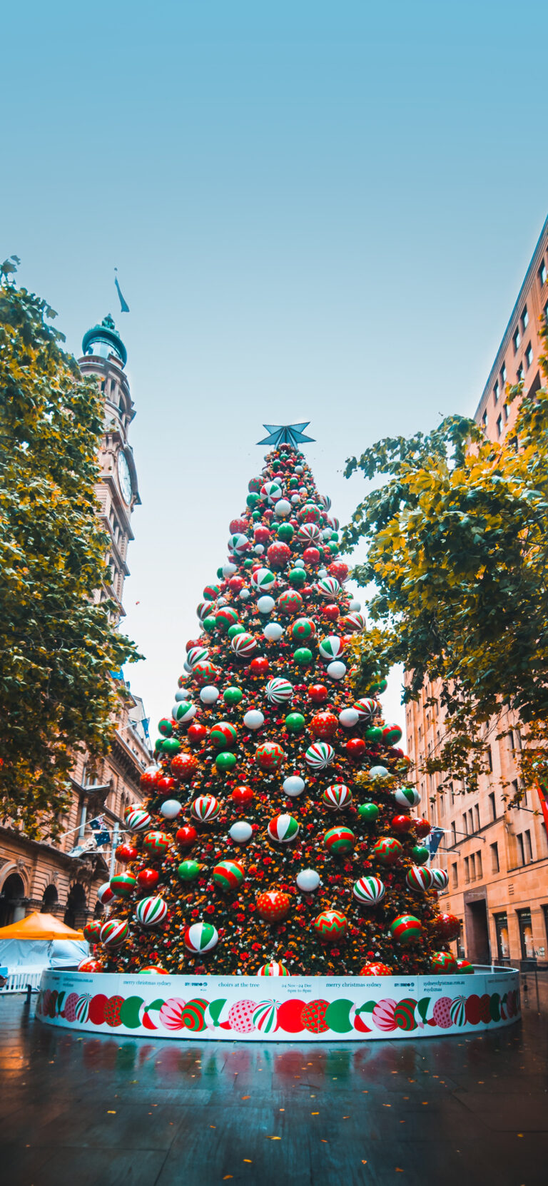 Default wallpaper of Christmas in Sydney