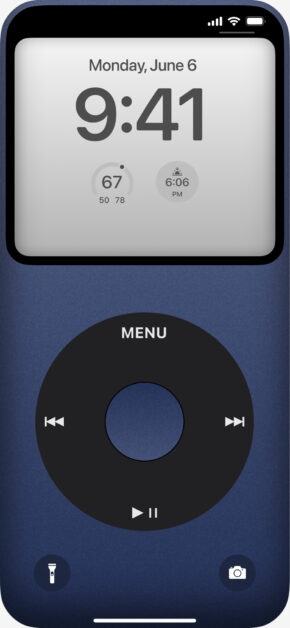 New iPod – Blue