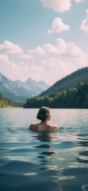 Bath in a Paradise