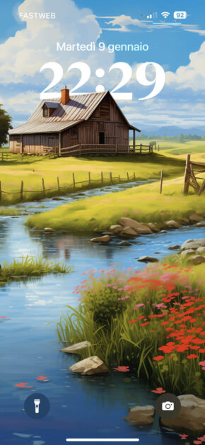 Painted Landscape | Depth Effect