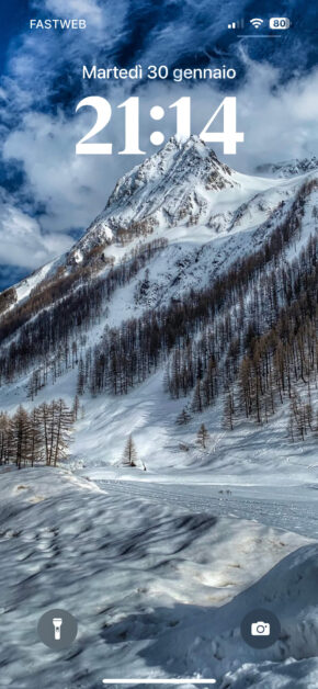 Paesaggio Invernale | Depth Effect