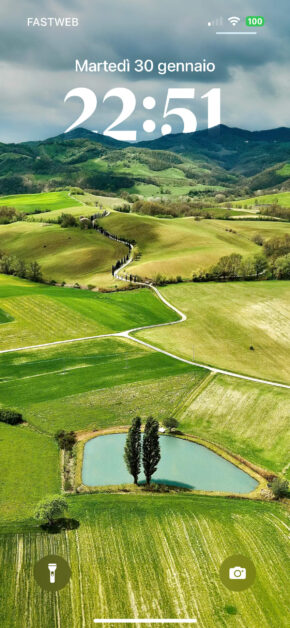 Green Hills | Depth Effect