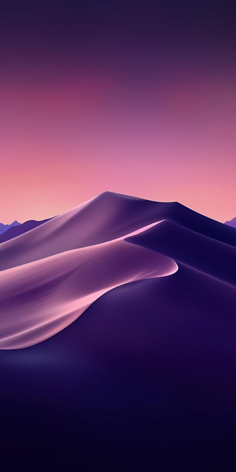 Default wallpaper of Purple Desert