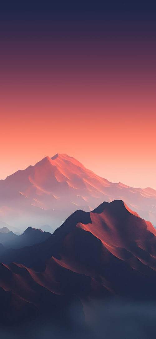 Sfondo Rouge Mountain | Widget