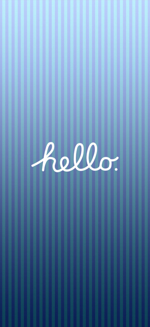 Classic Stripes, Hello
