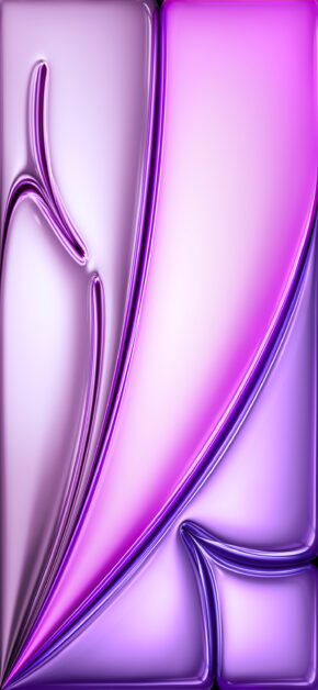 iPad Air M2 Wallpaper (Purple)