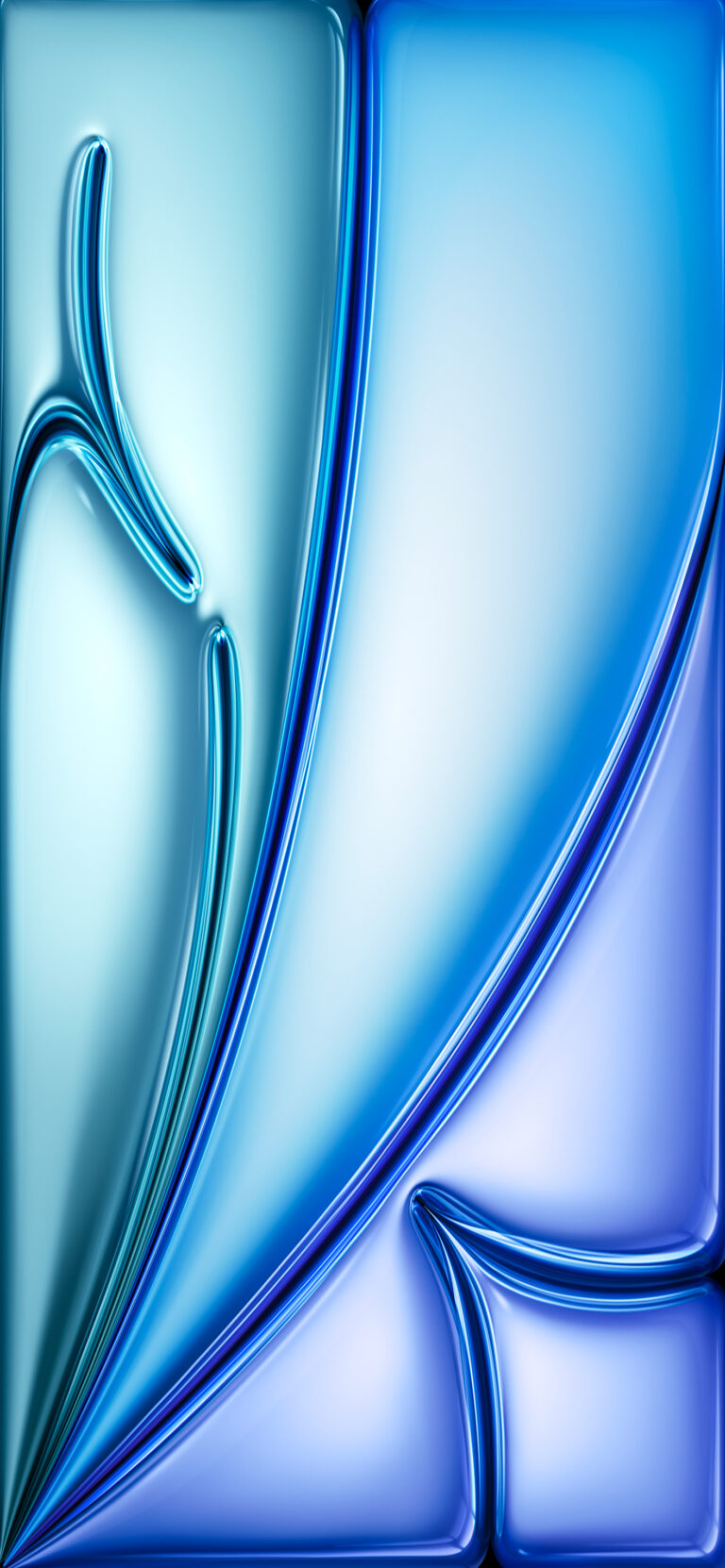 Default wallpaper of iPad Air M2 Wallpaper (Blue)