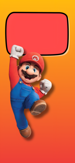 Super Mario | Clock Frame