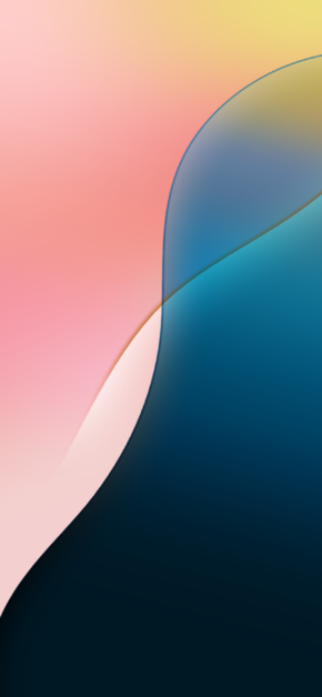 iOS 18 Official Stock Wallpaper | Pink (Light)