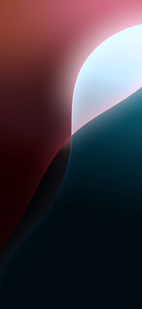 iOS 18 Official Stock Wallpaper | Pink (Dark)