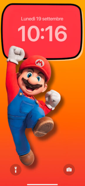 Super Mario | Clock Frame