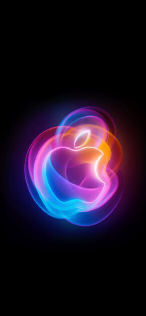 It’s Glowtime – Apple Event Wallpaper Logo
