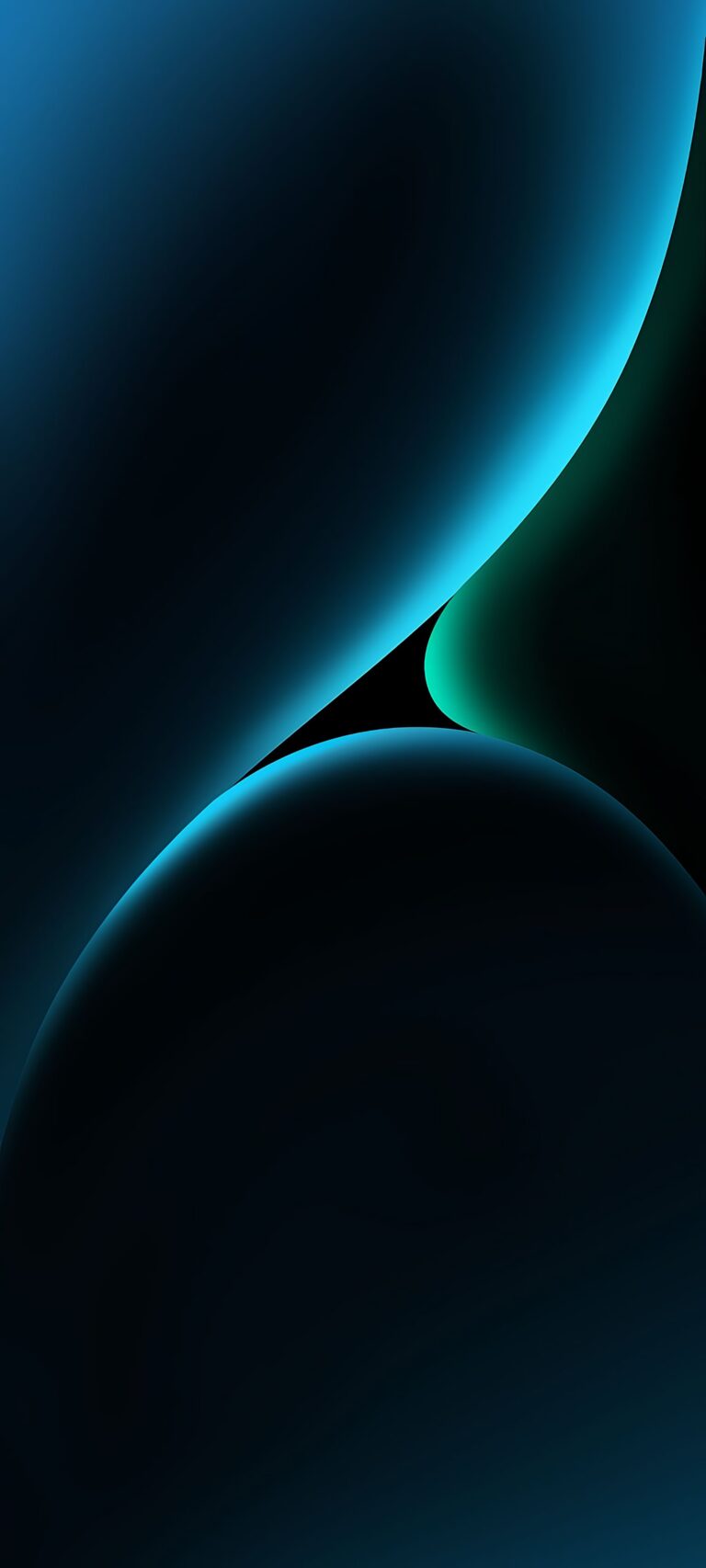 Default wallpaper of Sinuous Blob | OLED