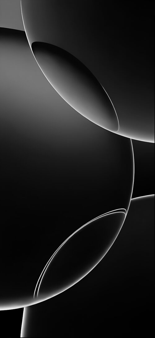 iPhone 16 Pro Wallpaper, All Black Modd