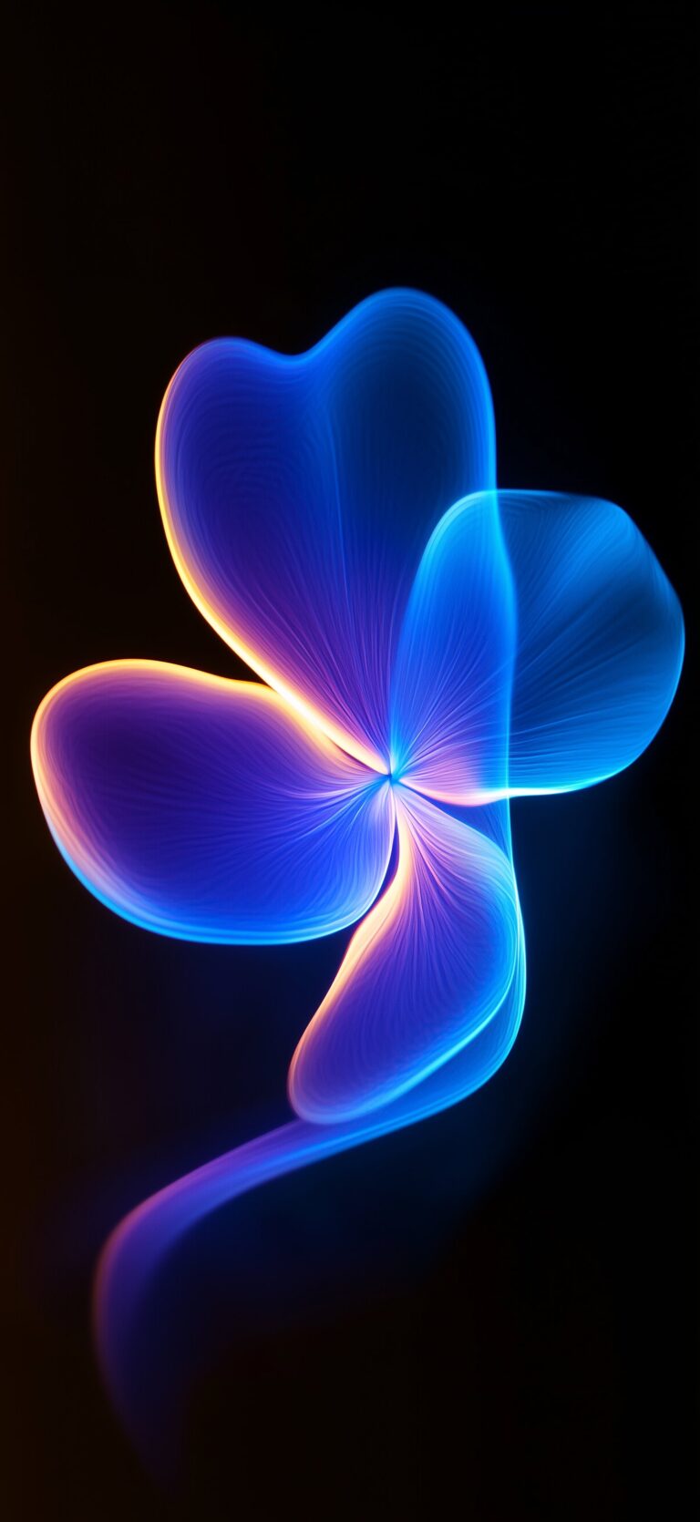 Default wallpaper of OLED Flower