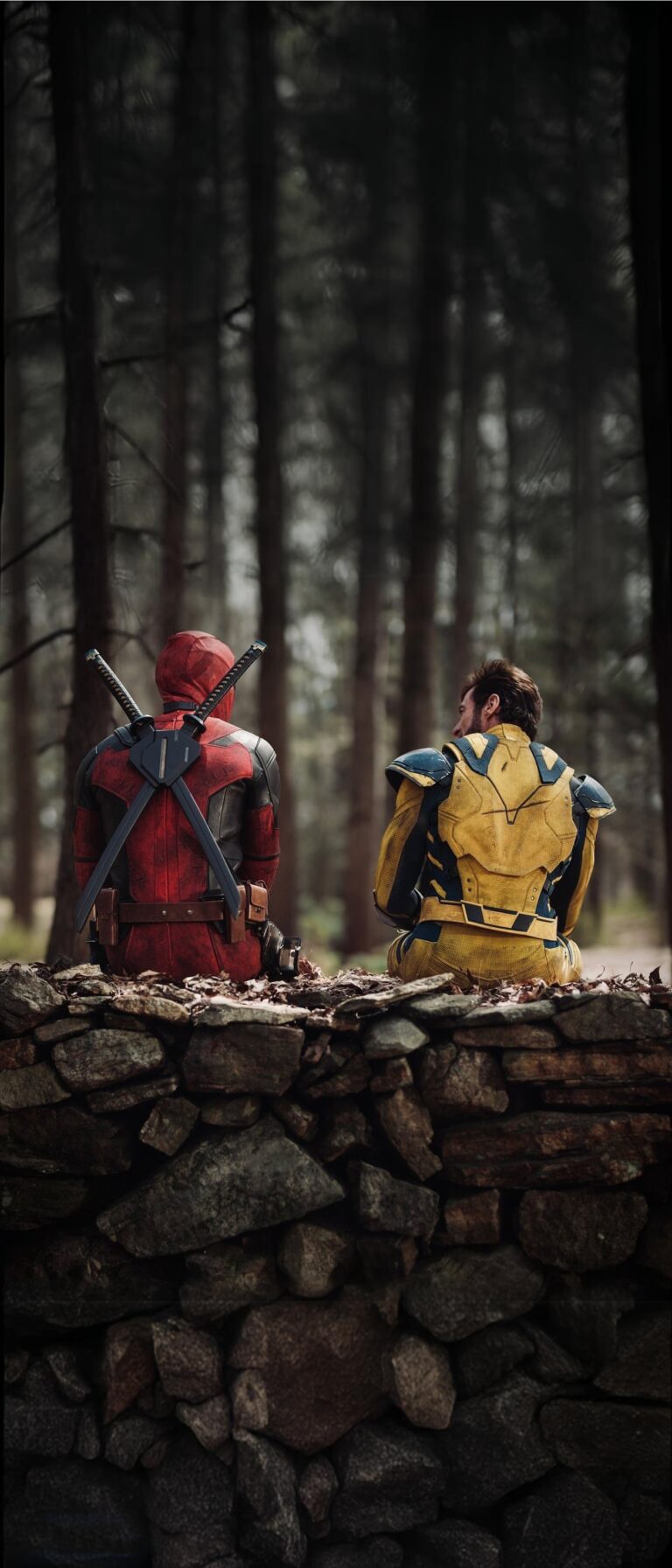 Default wallpaper of Deadpool and Wolverine