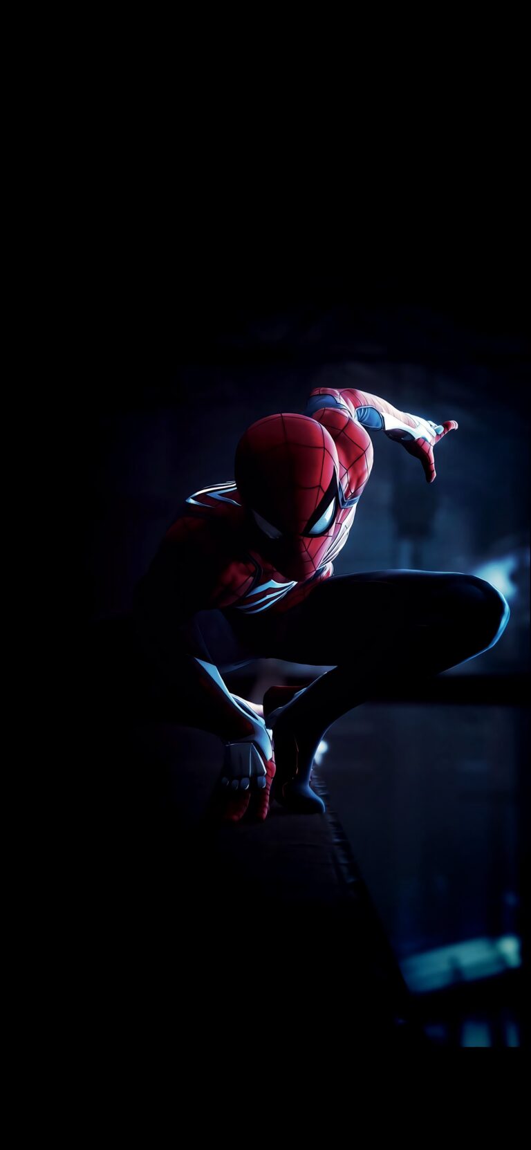 Default wallpaper of Spiderman