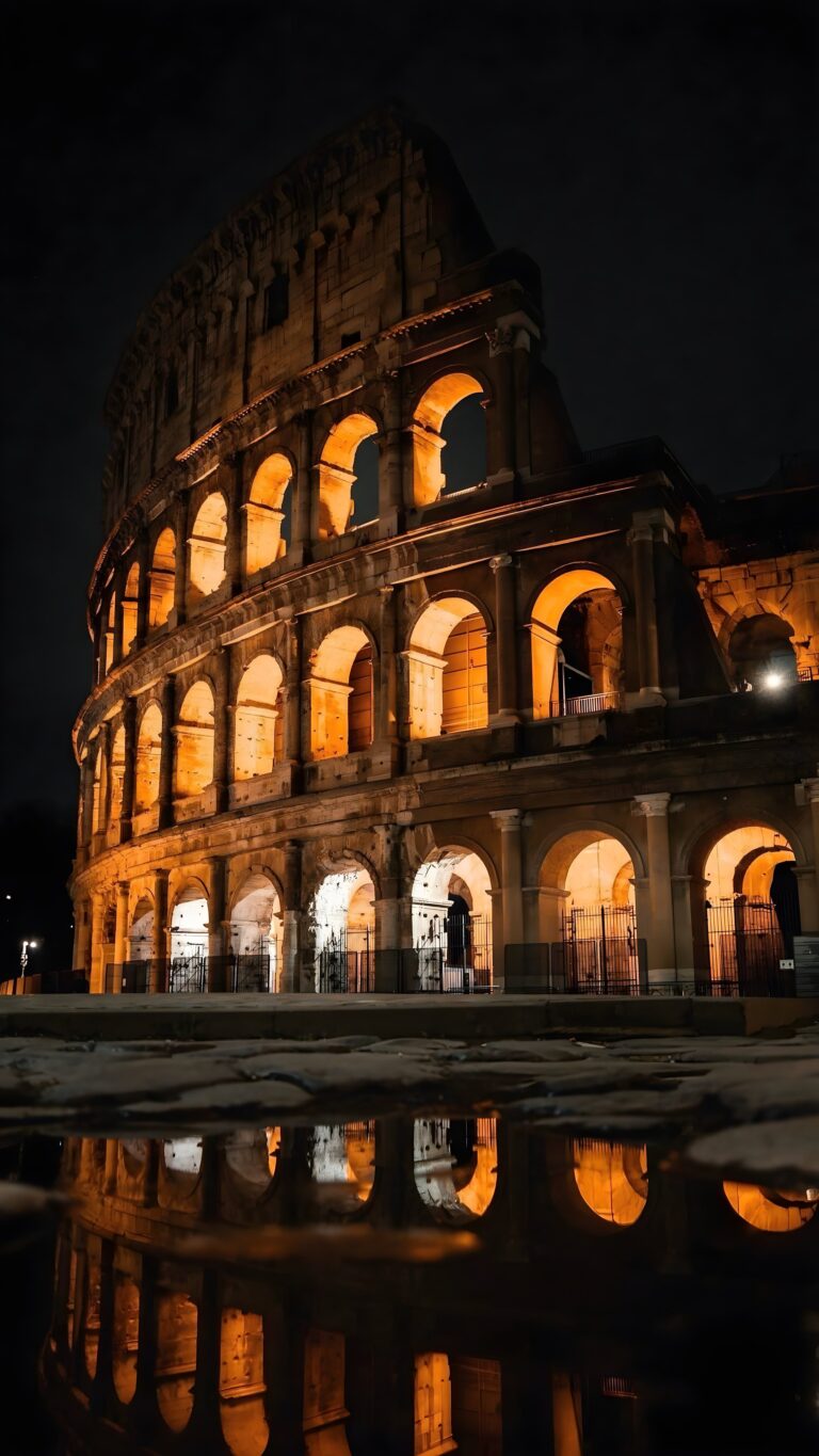 Default wallpaper of Colosseum by Night, Rome, Italy | Around the World