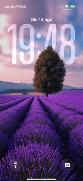 Lavender Field | Depth Effect