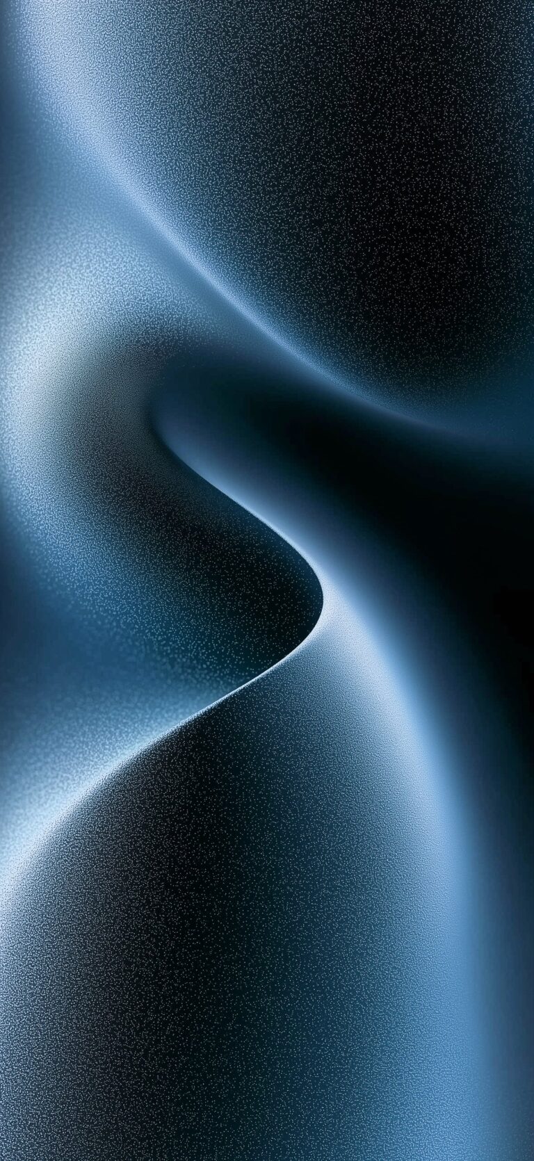 Default wallpaper of Blue Lumina Wave