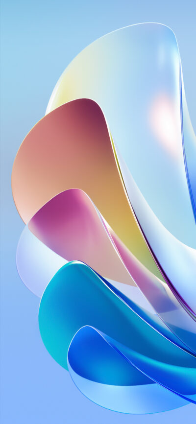 Wallpaper Great Colorful Waves | Depth Effect