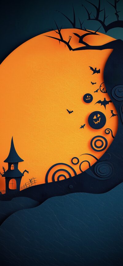 Wallpaper Witching Hour Moon