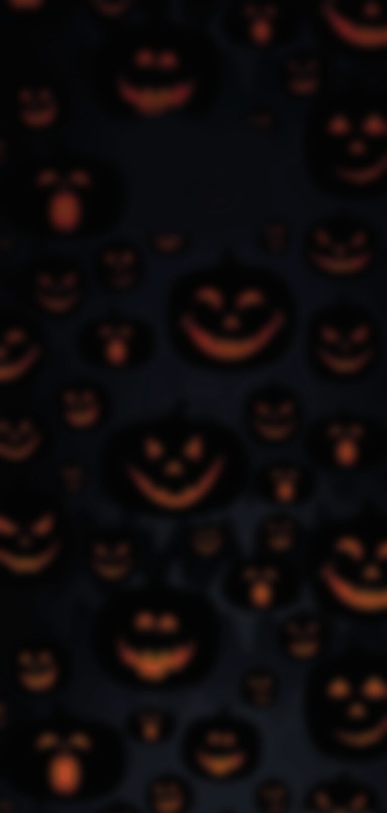 Default wallpaper of Halloween Pumpkin Edit Blur