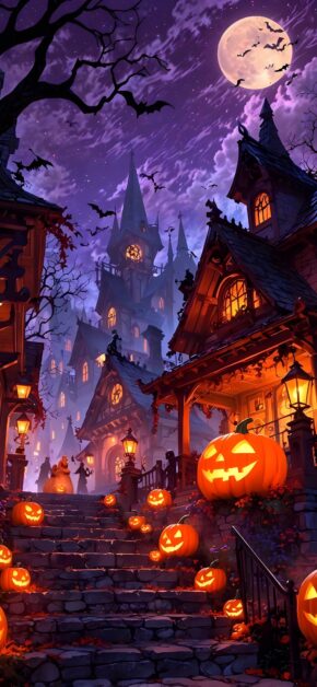 Enchanted Halloween Village