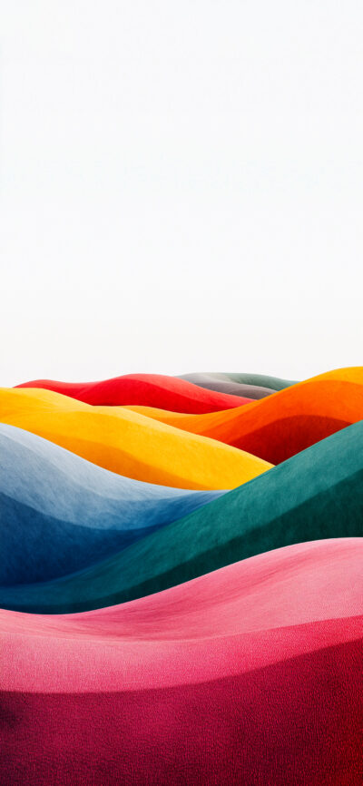 Wallpaper Colorful Hills