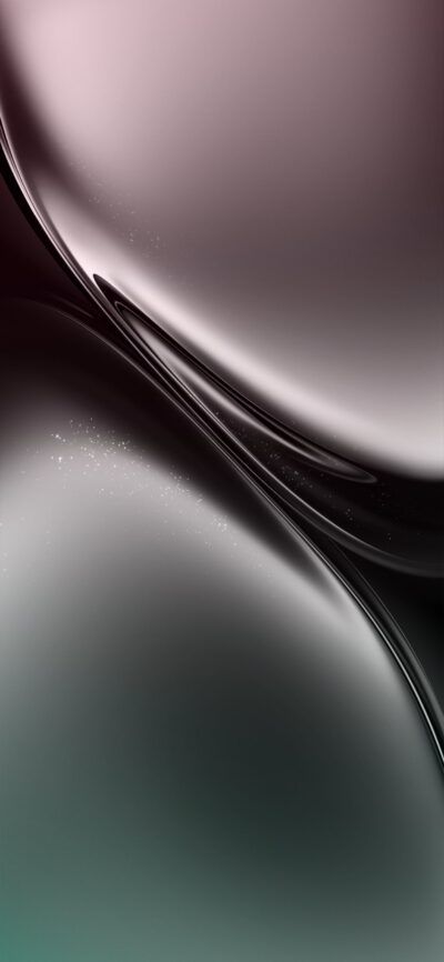 Wallpaper Liquid Black Elegance