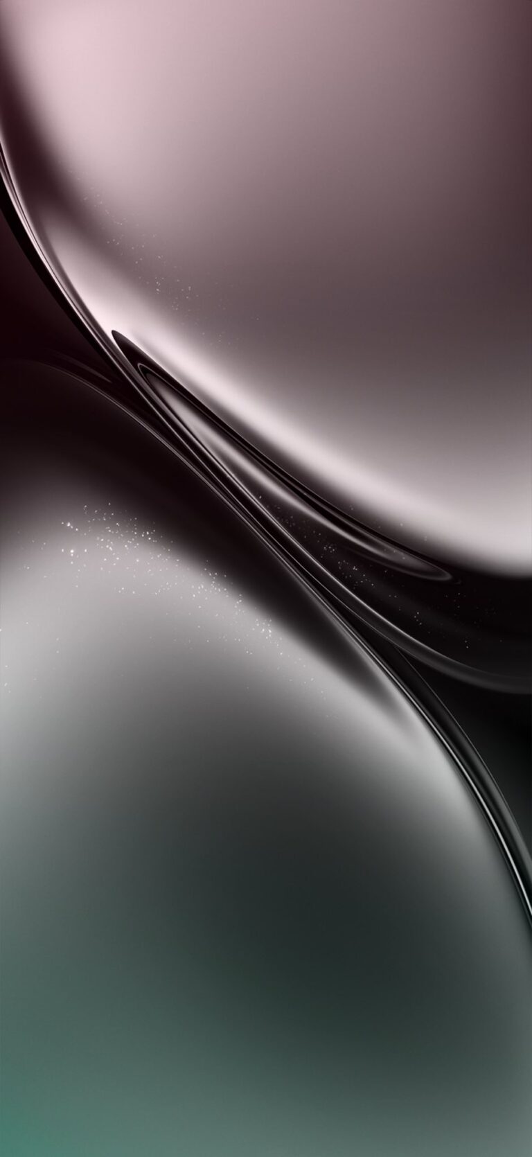 Default wallpaper of Liquid Black Elegance