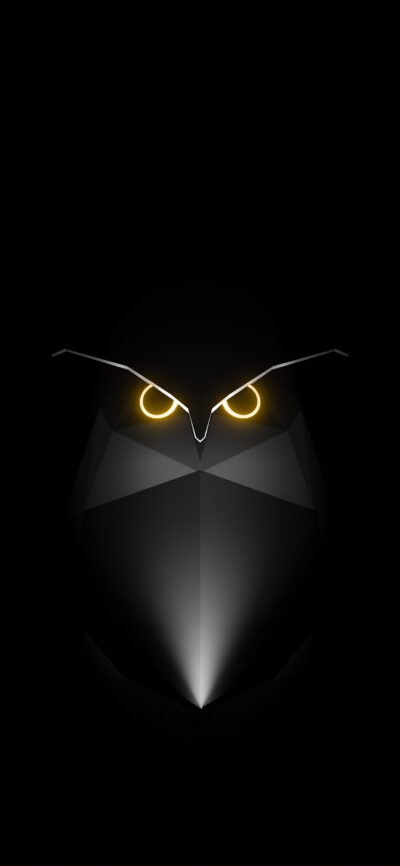 Wallpaper Tesla CyberOwl | Halloween