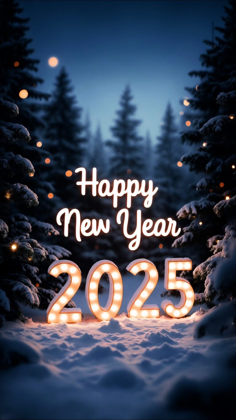 Default wallpaper of HNY 2025