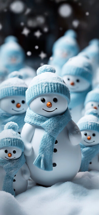 Wallpaper Frosty Friends