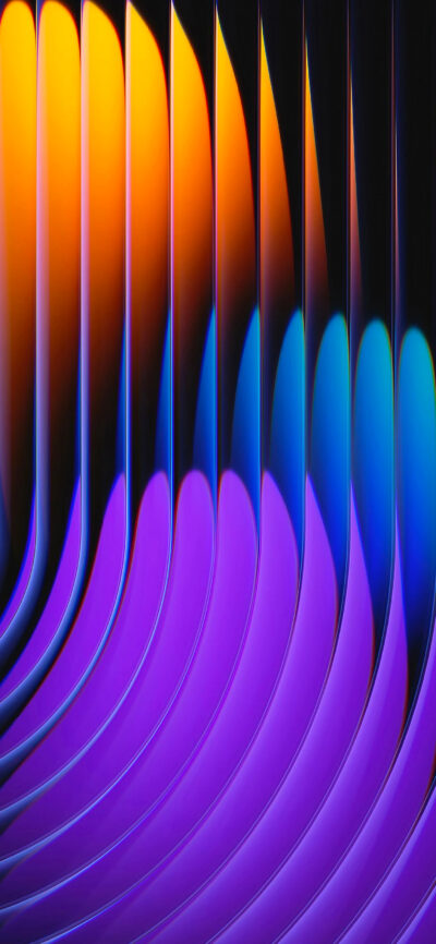 Wallpaper Vivid Waves