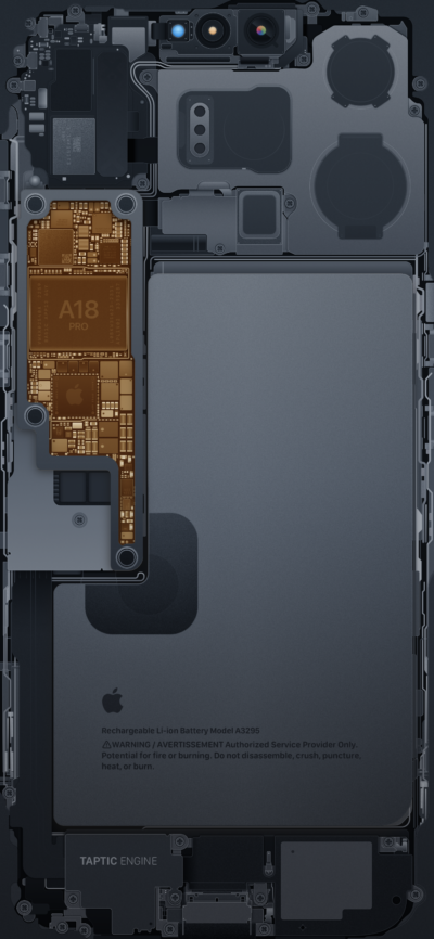 Wallpaper iPhone 16 Pro Max | Internals