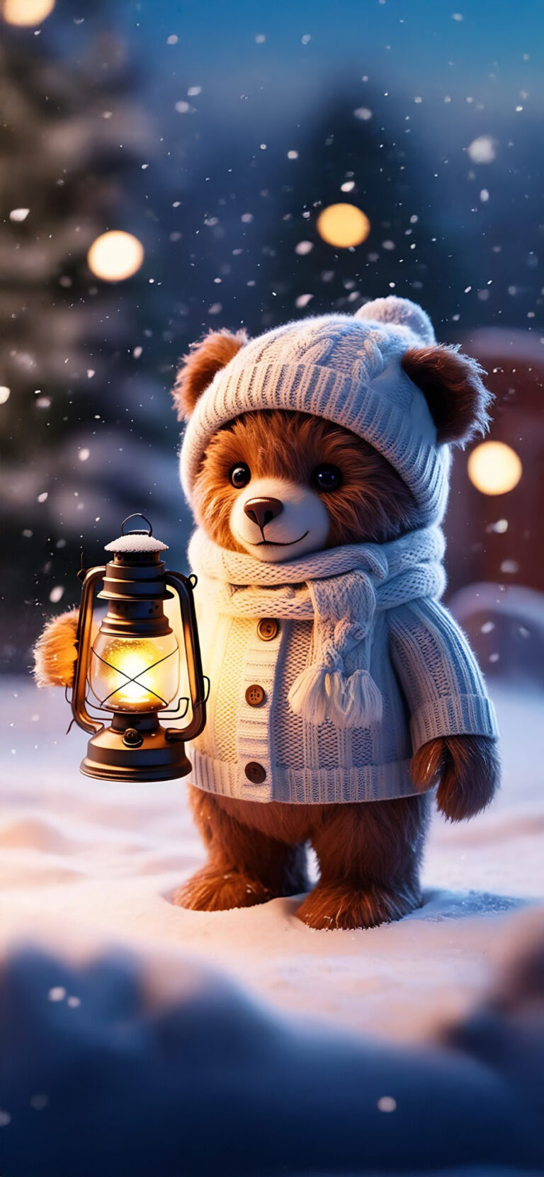 Default wallpaper of Cute teddy bear