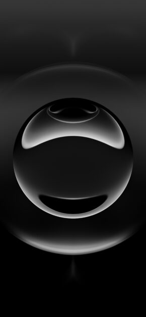 iPhone 16e Wallpaper ALT | All Black