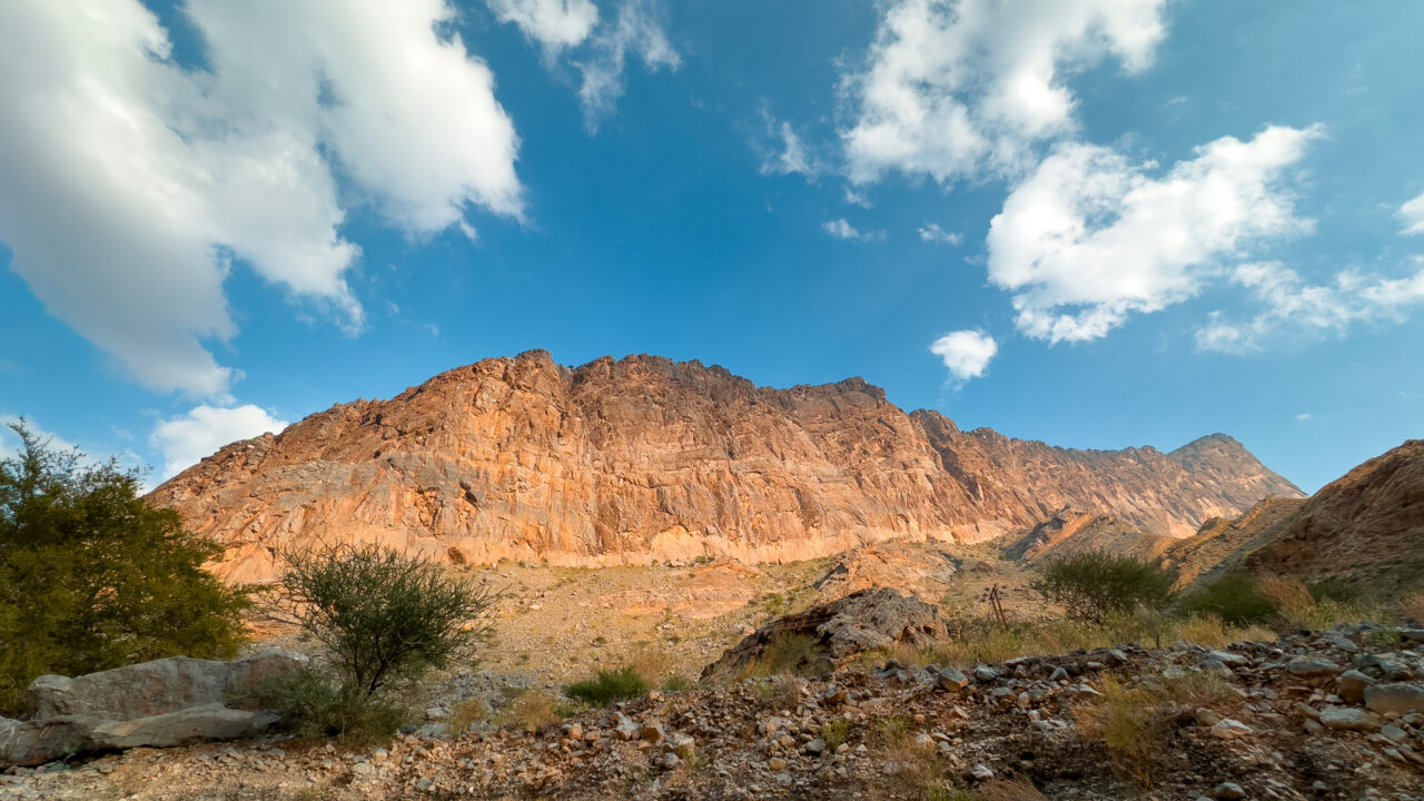 Tall Mountains And The Sky