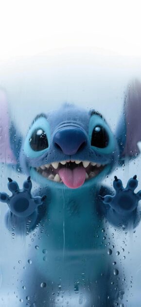 Stitch is cuddly