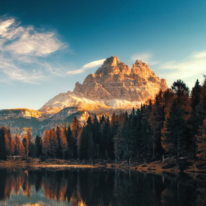 Golden Reflection | Depth Effect - Wallpapers Central