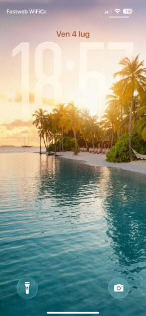Tropical Sunset | Depth Effect